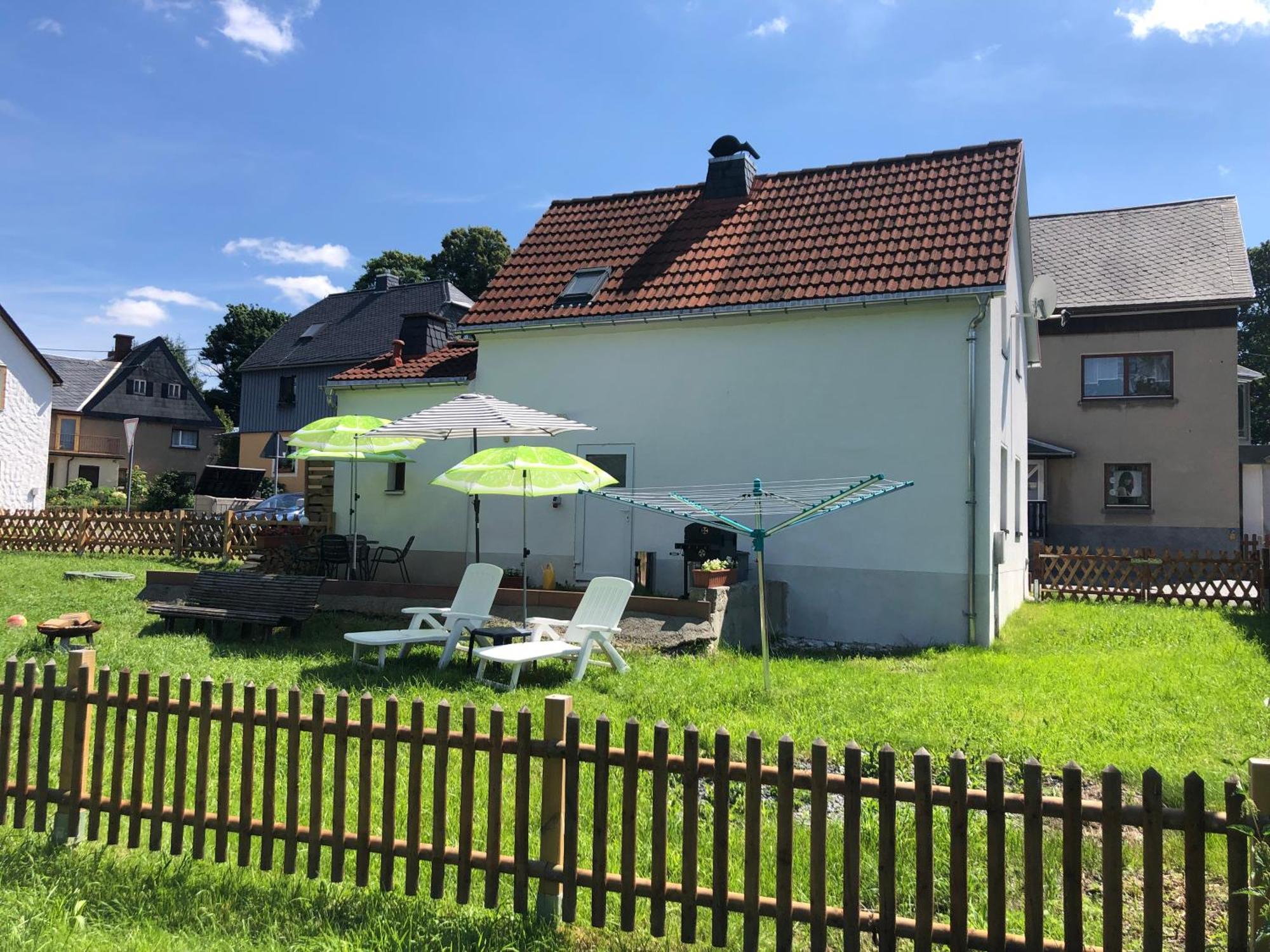 Вілла Saidenbachhaus Grosshartmannsdorf Екстер'єр фото